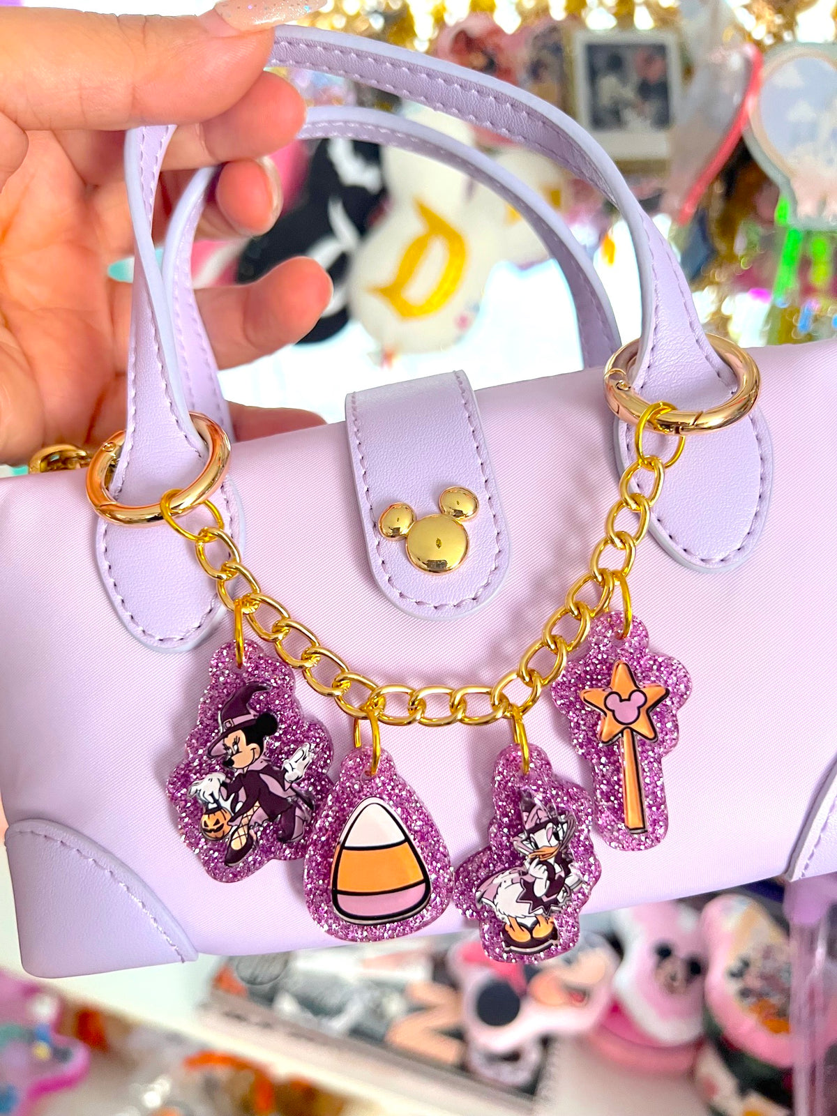 Magical Witches Mini Acrylic Bag Chain