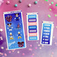 Starlight Parade / Mini Boxes - Sheets (1.3"  SIZE)