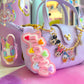 Personalized Mouse Cluster Name Acrylic Bag Charm / Keychain