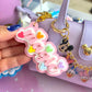 Personalized Mouse Cluster Name Acrylic Bag Charm / Keychain
