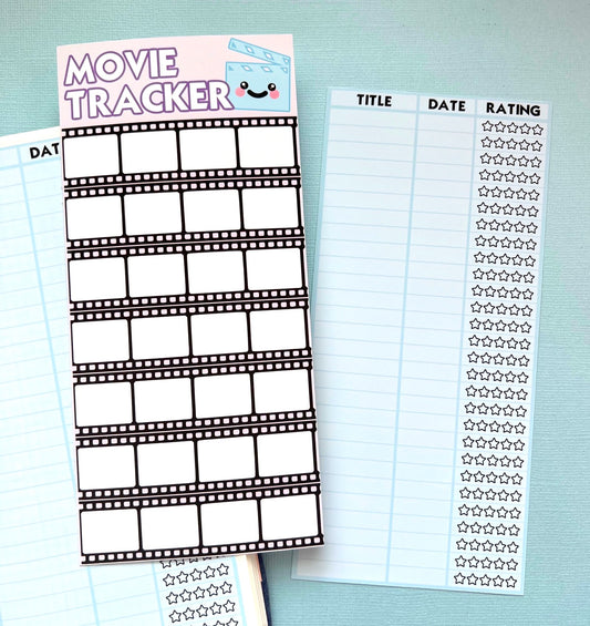 Movie Tracker FULL SIZE STICKER