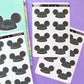 CUSTOM Mousekeeter Hat Die Cut Sticker Sheet