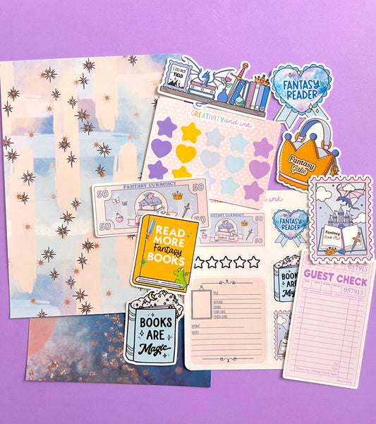 Fantasy Reader / Junk Journal Kit