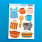Mexican Kitchen / Sticker Sheet