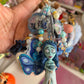 Handmade Fancy & Chunky Beaded Bag Charm - 3