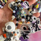 Handmade Fancy & Chunky Beaded Bag Charm - 7