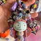 Handmade Fancy & Chunky Beaded Bag Charm - 8