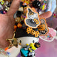 Handmade Fancy & Chunky Beaded Bag Charm - 9