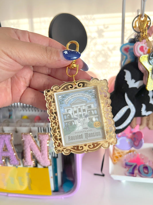 Haunted Frame Bag Charm / Keychain (LIMITED)