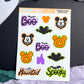 Haunted Sayings Sticker Sheet