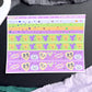 Spooky Vibes / Foiled Sticker Collection