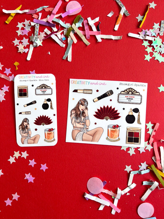 Showgirl Sparkle / Deco (Mini + Standard)