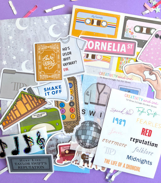 NEW! TS Eras / Collage & Sticker Pack