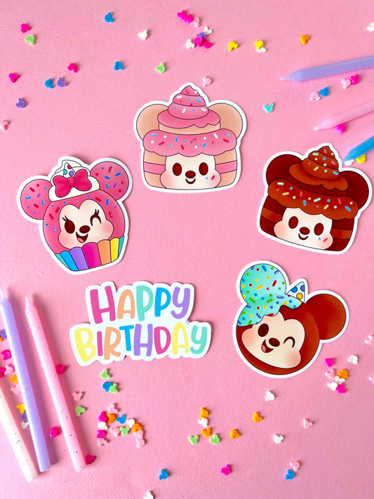 Magical Birthday / Die Cut Sticker ALC Extras