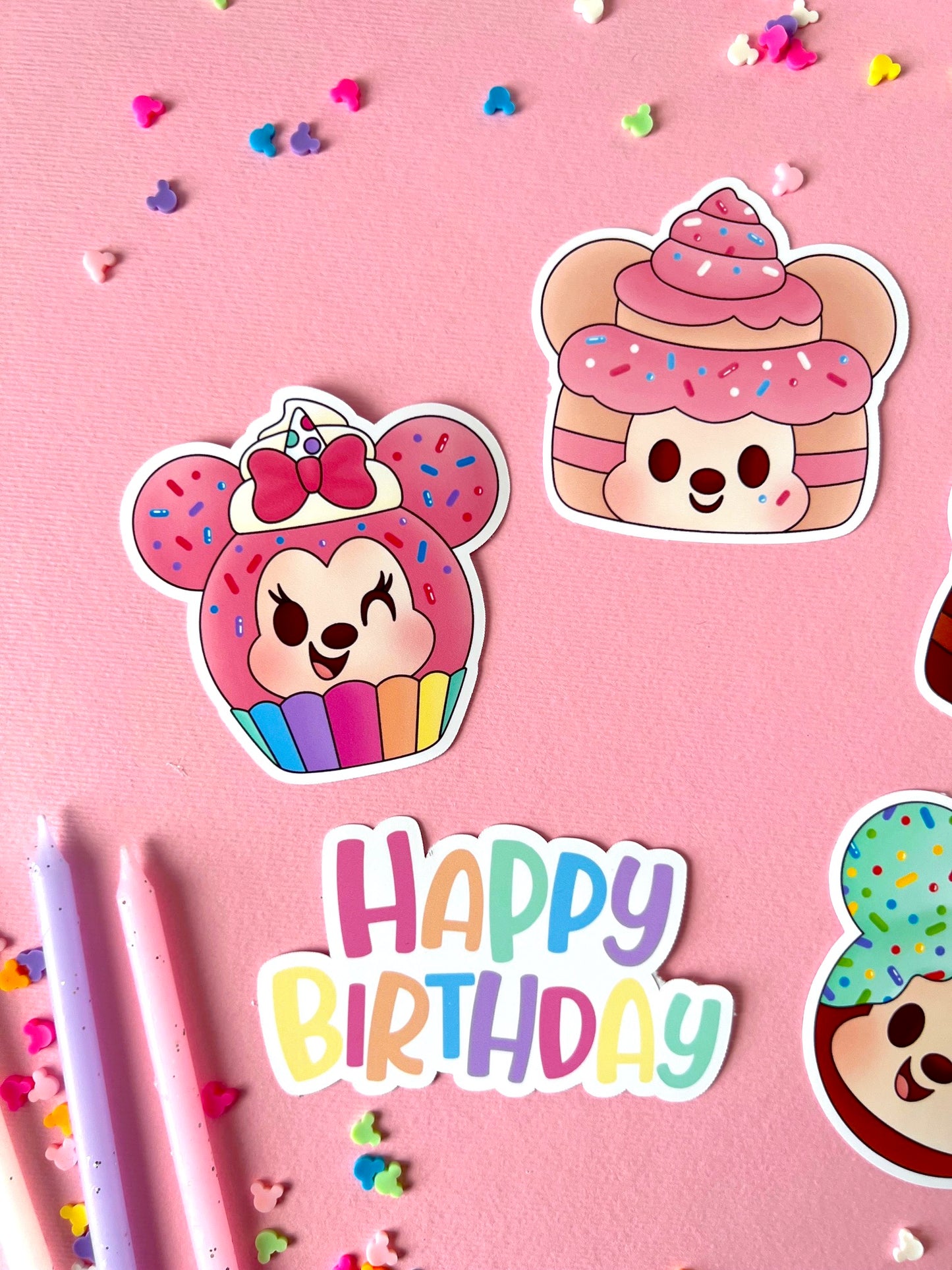 Magical Birthday / Die Cut Sticker ALC Extras