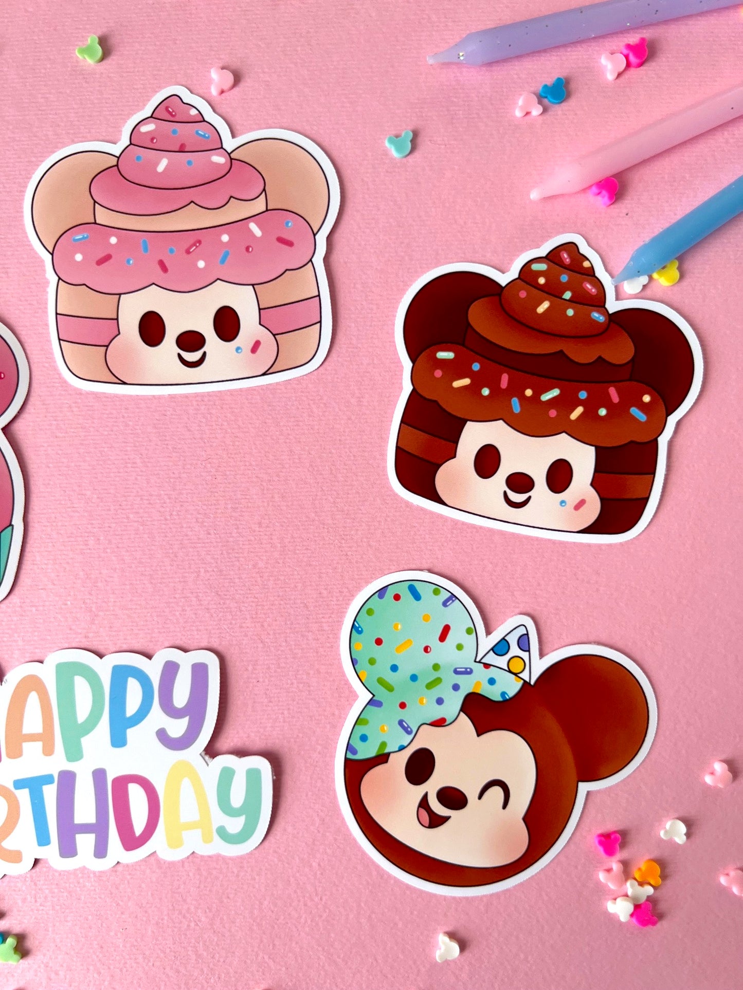 Magical Birthday / Die Cut Sticker ALC Extras