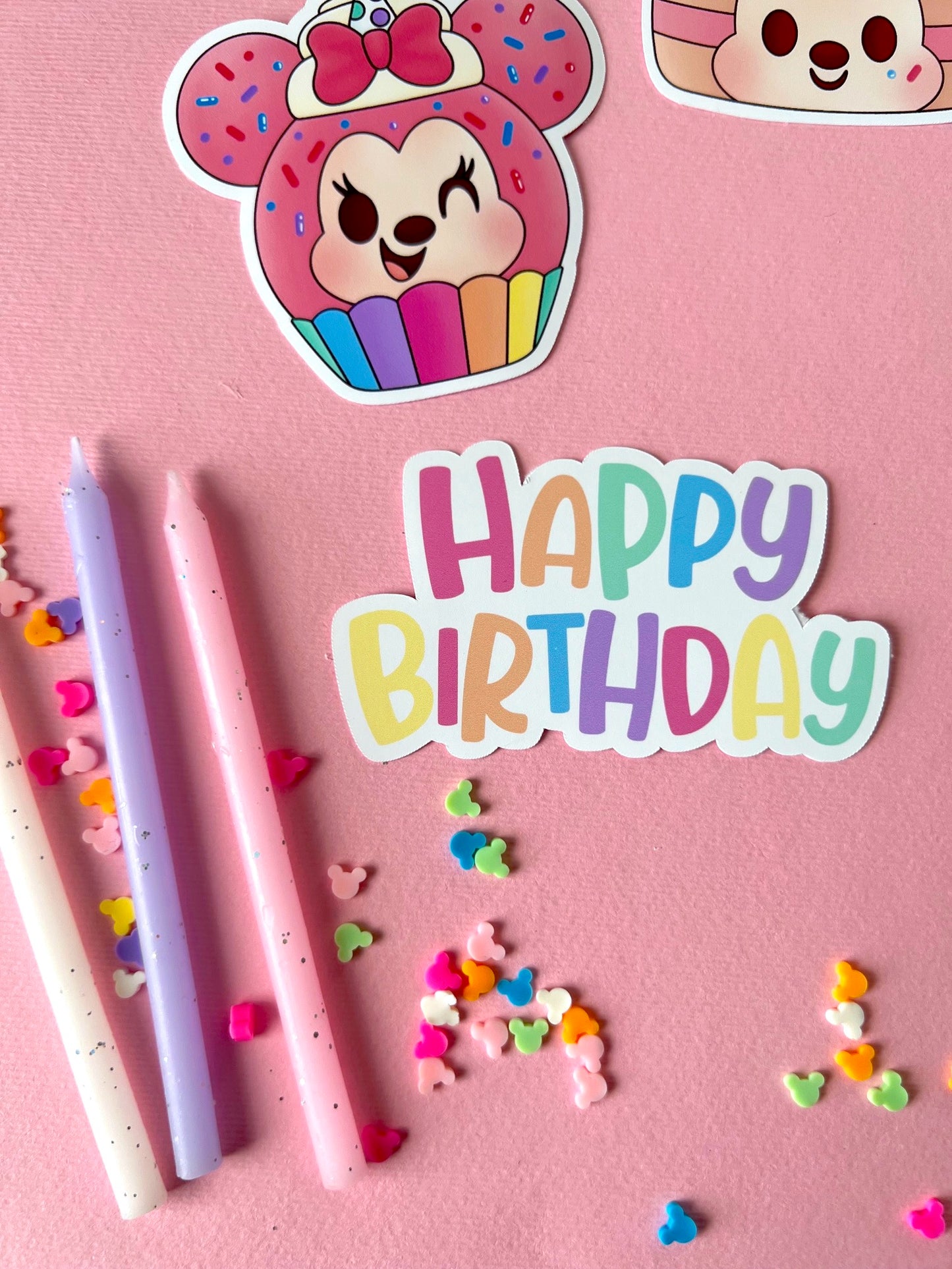 Magical Birthday / Die Cut Sticker ALC Extras