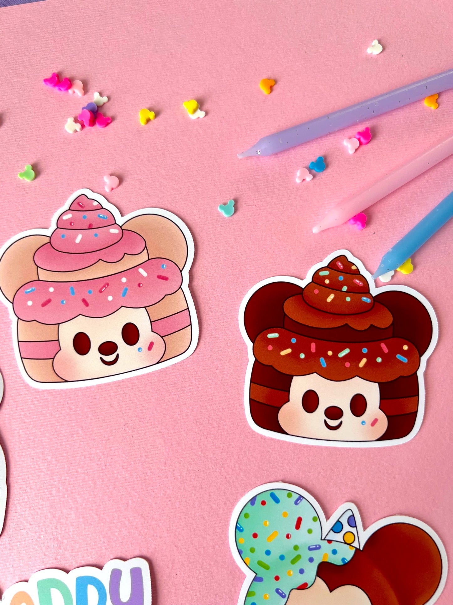 Magical Birthday / Die Cut Sticker ALC Extras