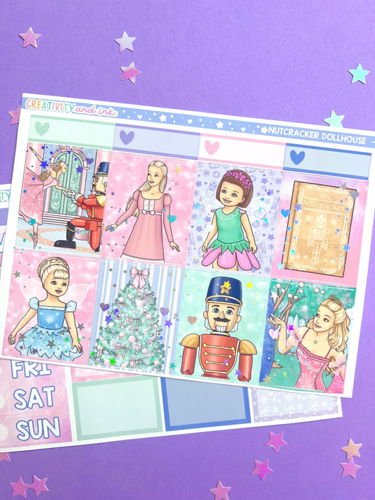 Nutcracker Dollhouse / Holographic Foil Full Kit (1.5" BOXES)