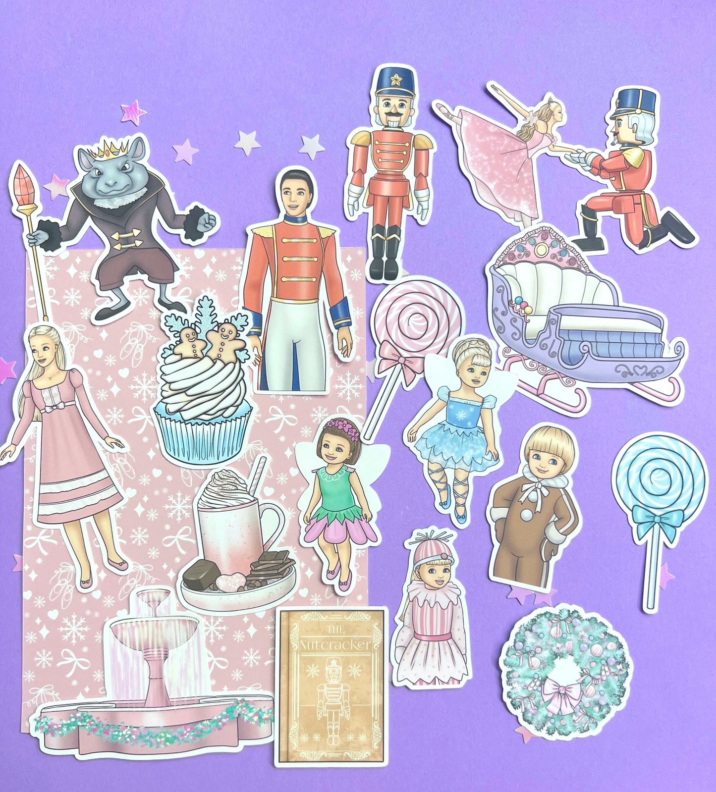 Nutcracker Dollhouse MEGA Scrap Pack