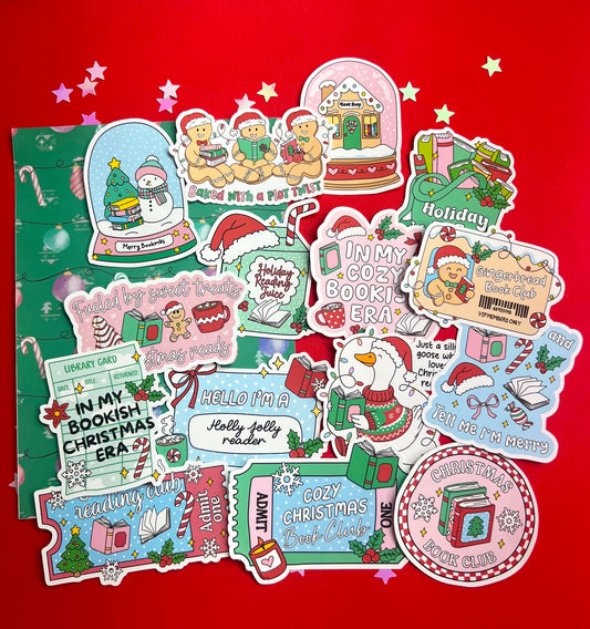 Bookish Christmas MEGA Scrap Pack