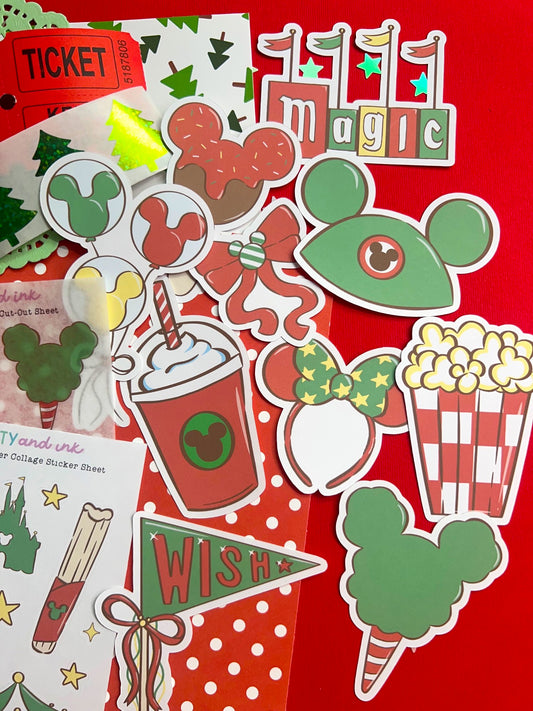 NEW! Best Holiday Ever / Collage & Sticker Pack