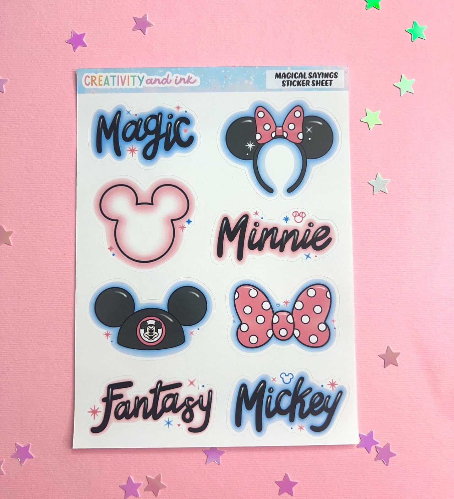 Magical Sayings Sticker Sheet