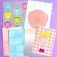 Polly Doll FULL PAGE Sticker Pack