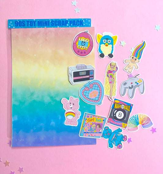 90s Toys MINI Scrap Pack