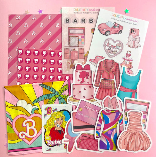 NEW! Dollhouse / Collage & Sticker Pack