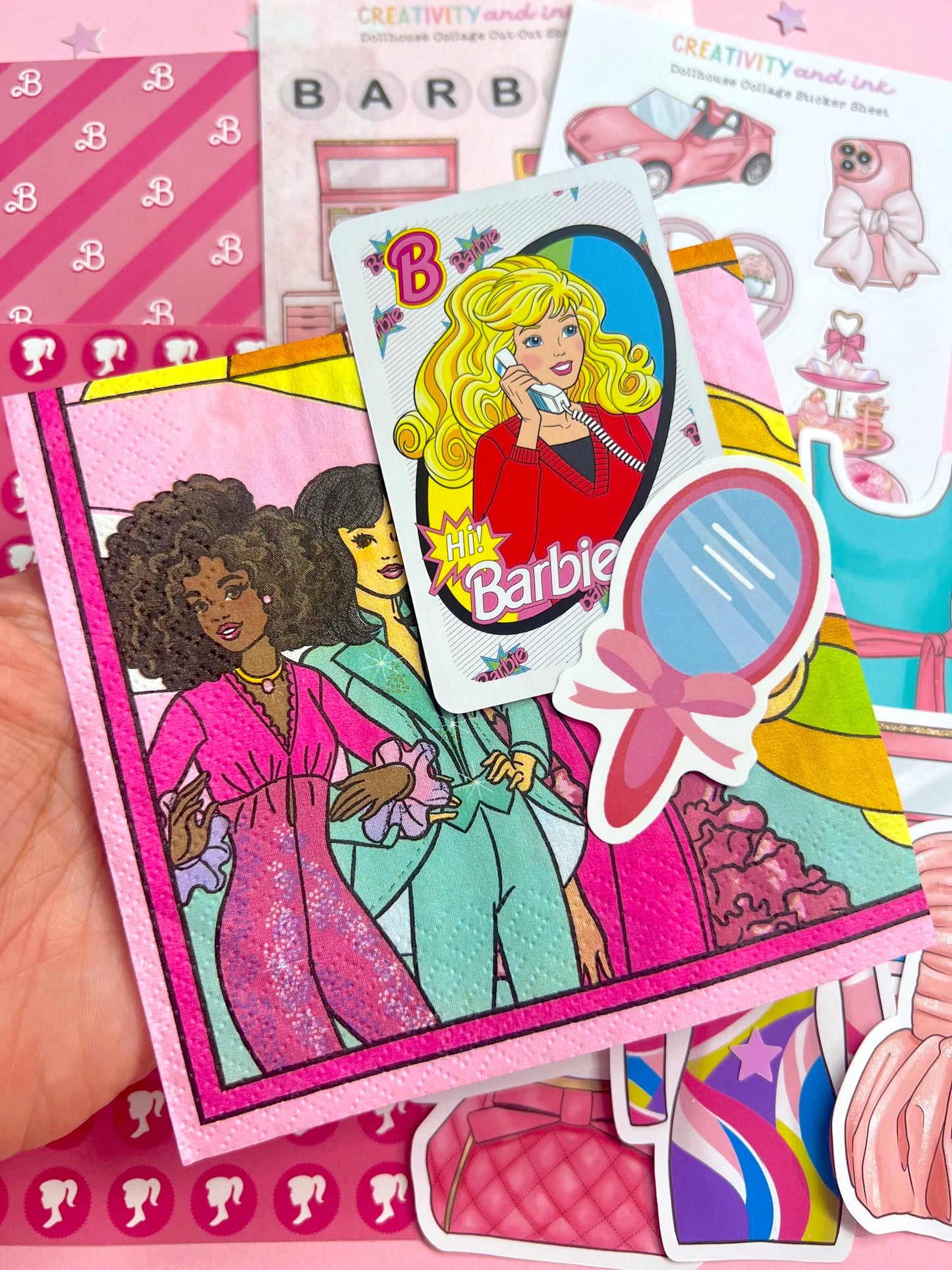 NEW! Dollhouse / Collage & Sticker Pack