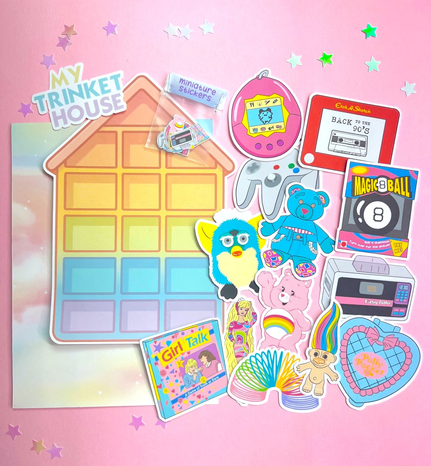 Rainbow Trinket House MEGA Scrap Pack