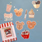 Main Street Snacks die cut sticker PACK