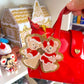 Holiday Bear Duo Bag Charm / Keychain (LIMITED)