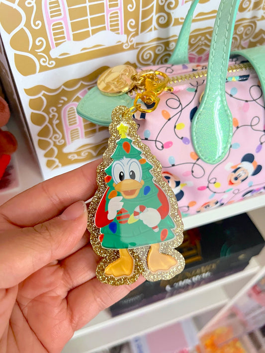 Donald XMAS Tree Bag Charm / Keychain (LIMITED)