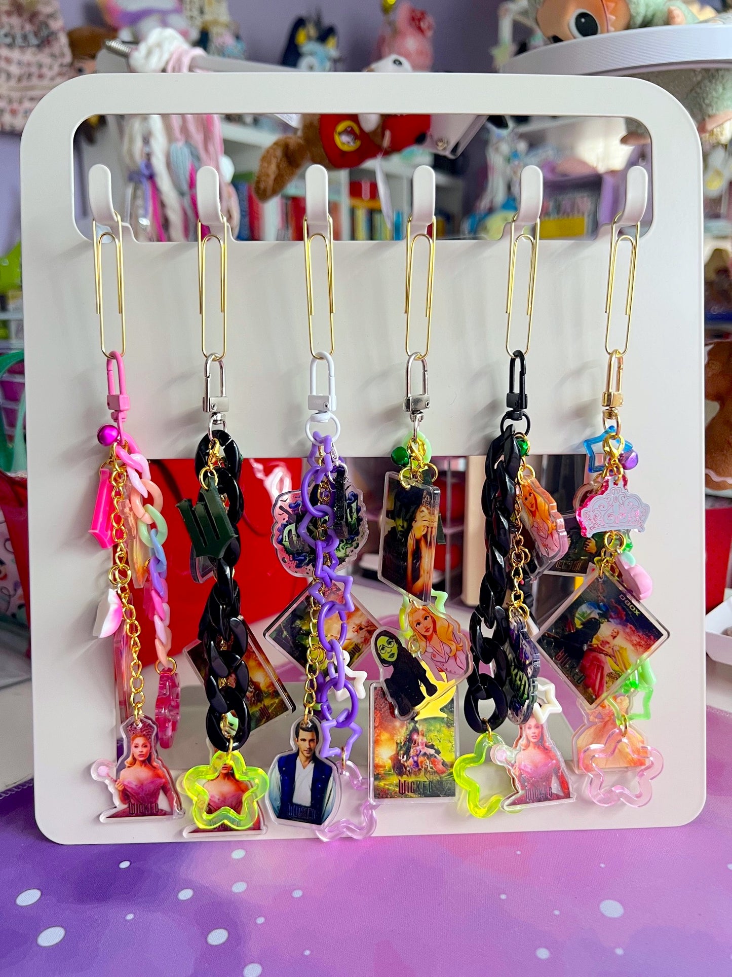 Handmade WICKED Junk Journal Charms