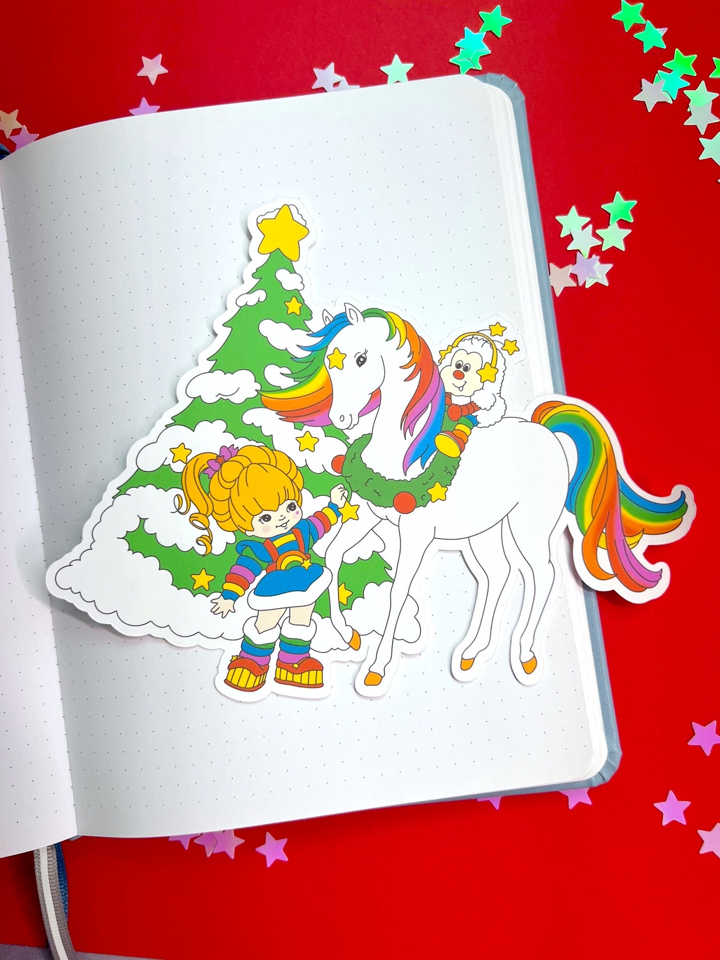 Rainbow Tree / XL Sticker Die Cut