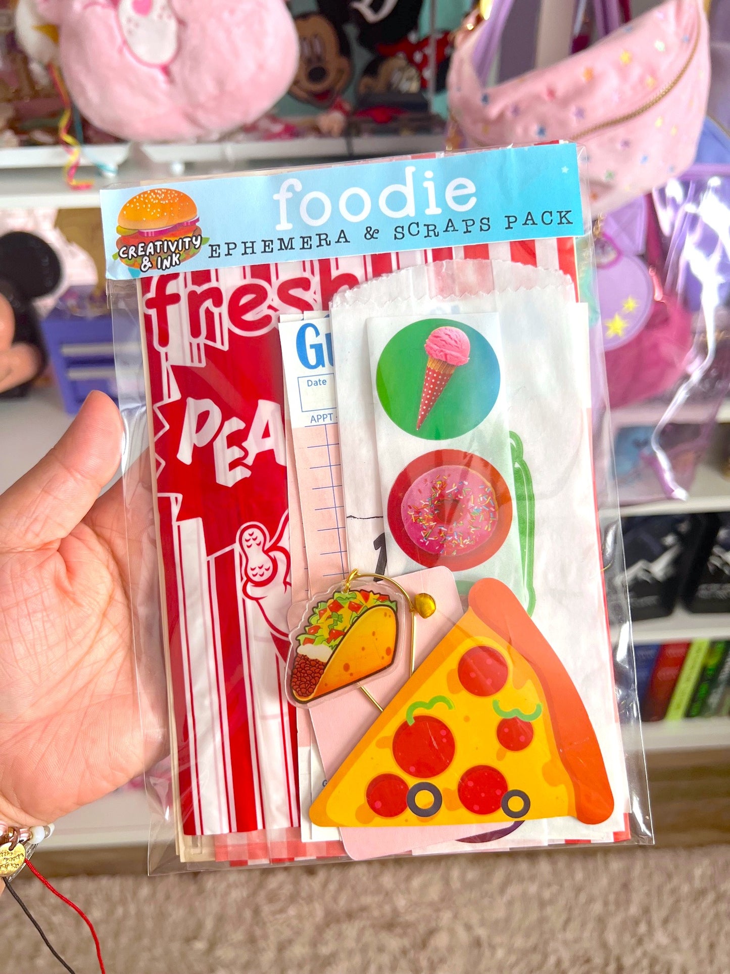 Foodie themed EPHEMERA Pack (LIMITED)