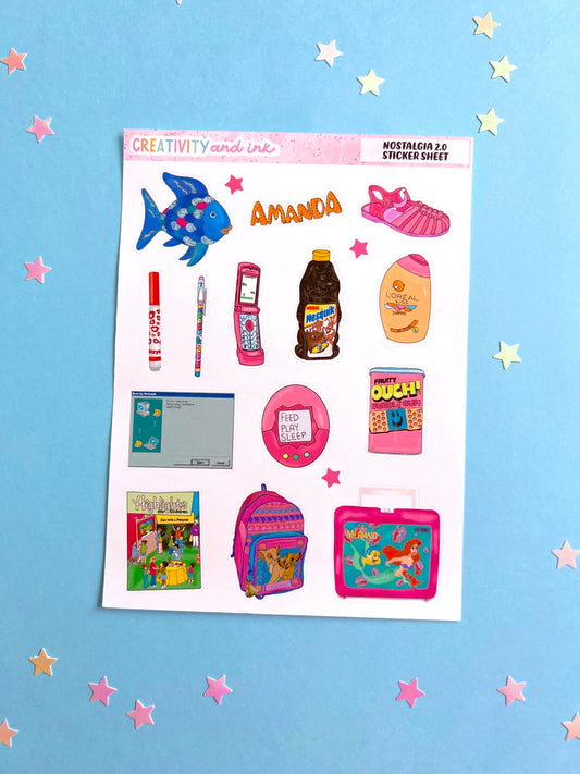 Nostalgia 2.0 Sticker Sheet