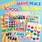 NEW! Vision Board / Collage & Sticker Pack