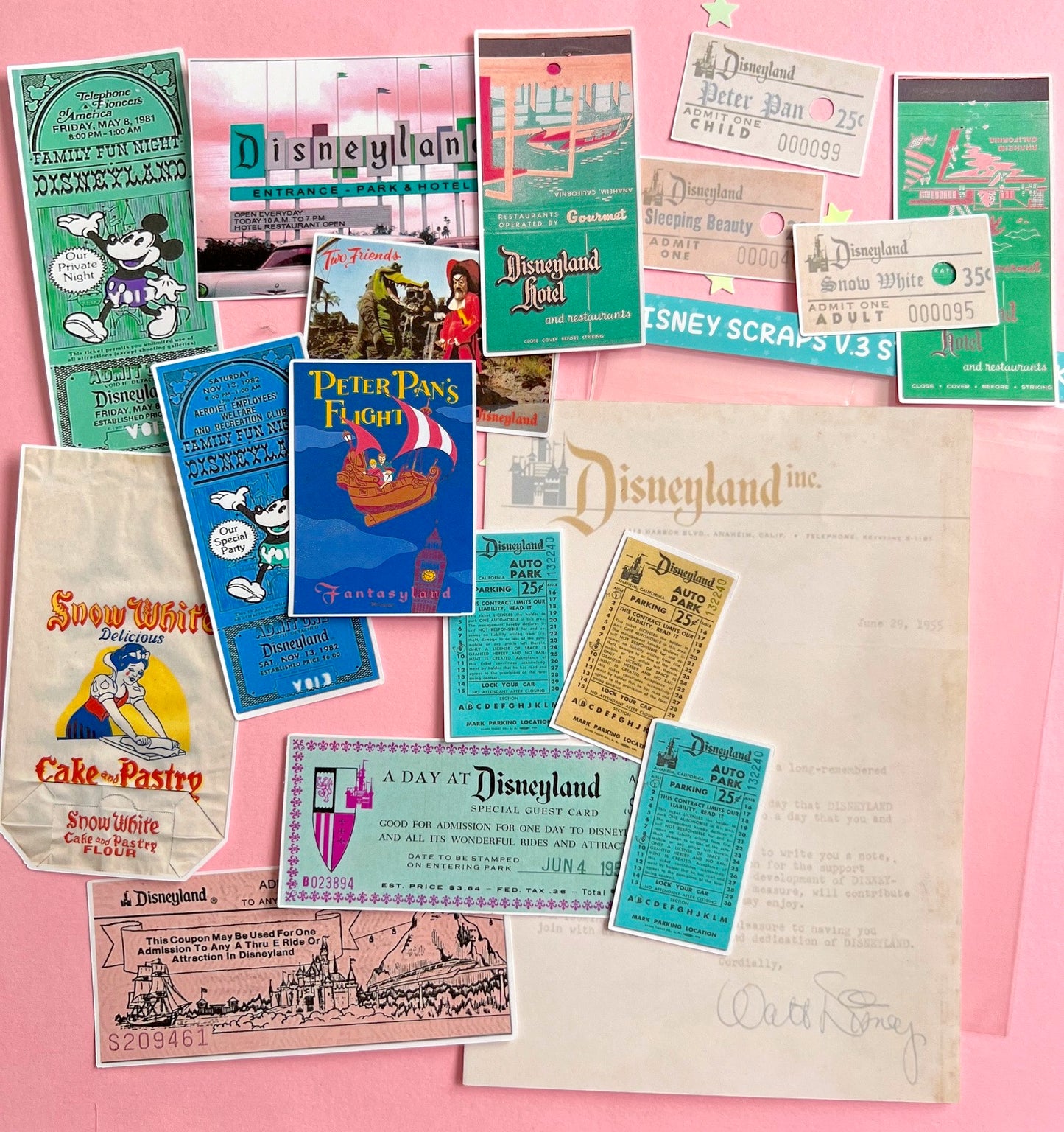 Vintage DS Scraps v.3 MEGA Sticker Pack