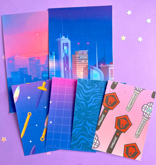 Hunters FULL PAGE Sticker Pack