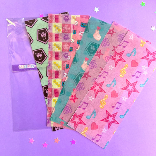 KPOP Washi Paper Pack