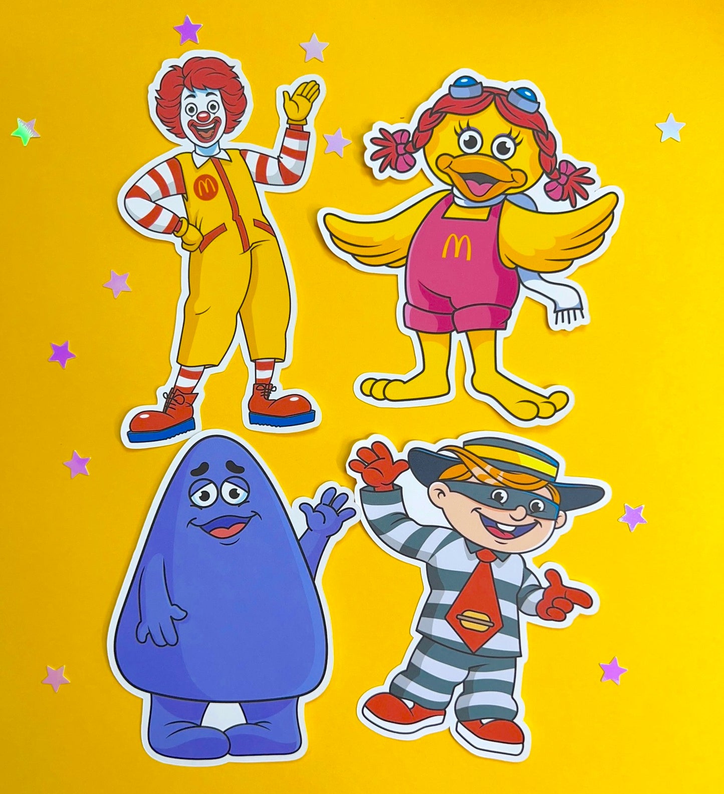 Fast Food / XL Sticker Die Cuts (FULL SET)
