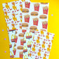 Fast Food FULL PAGE Sticker Pack