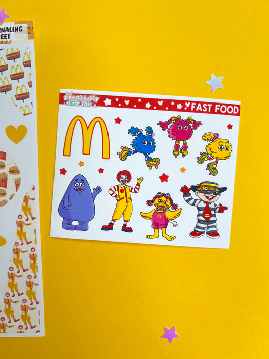 Fast Food / ALC Items (Deco, Washi, etc)