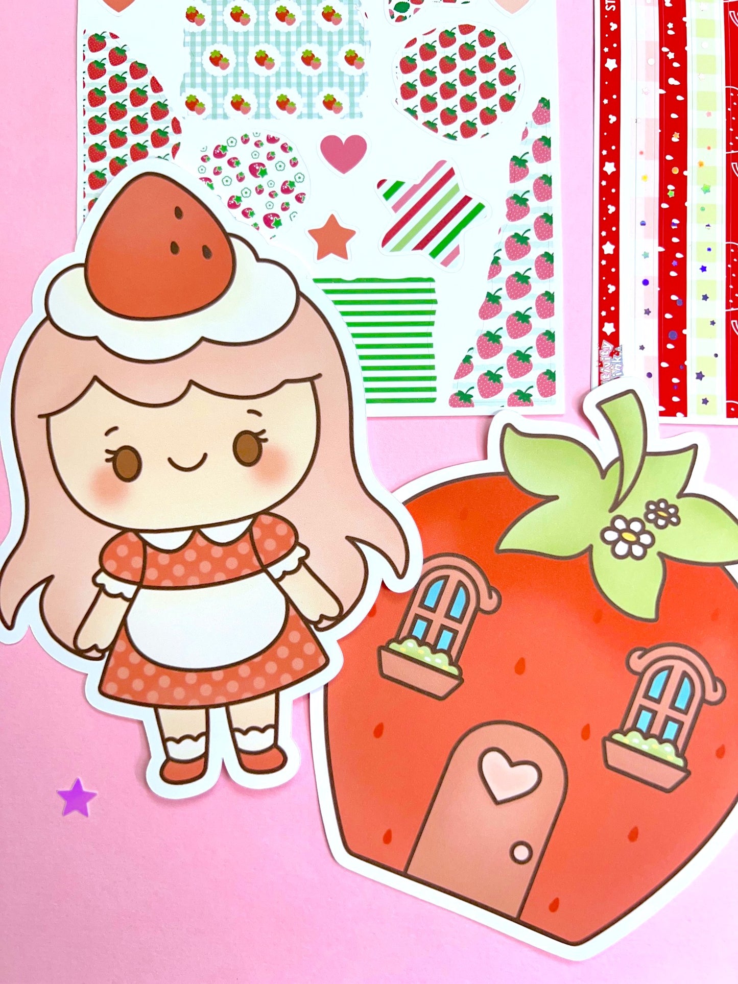 Strawberry Friends / ALC Items (Deco, Washi, etc)