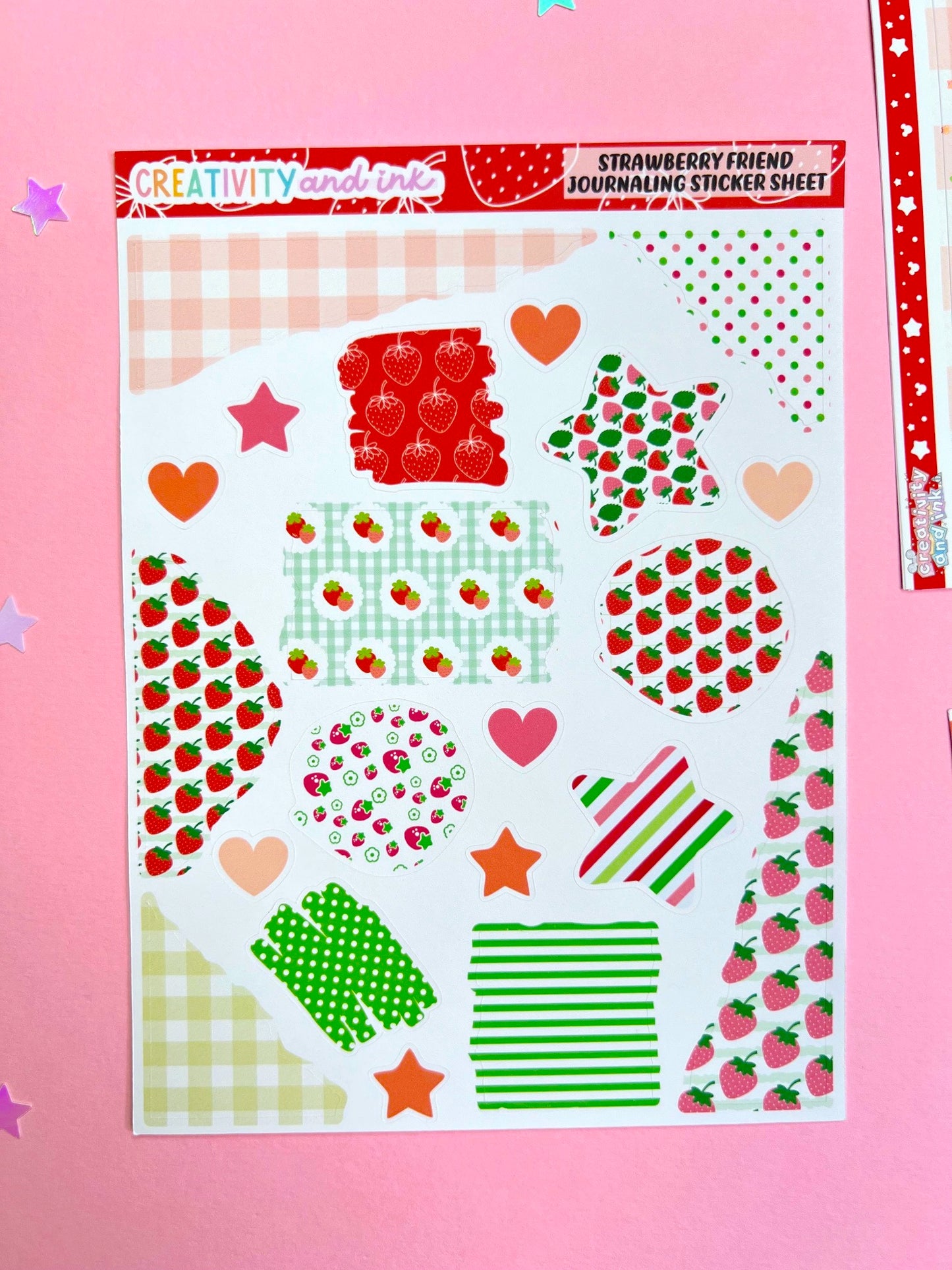 Strawberry Friends / ALC Items (Deco, Washi, etc)