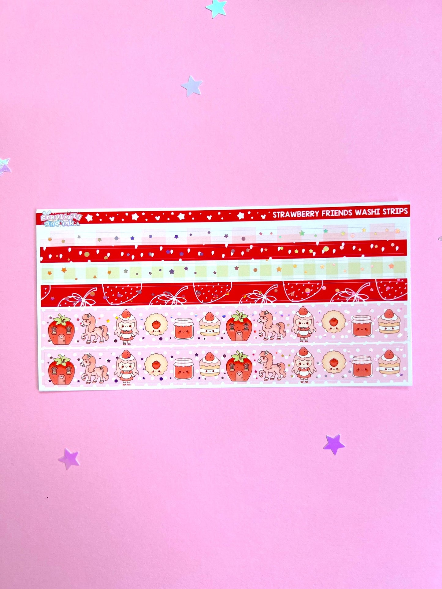 Strawberry Friends / ALC Items (Deco, Washi, etc)