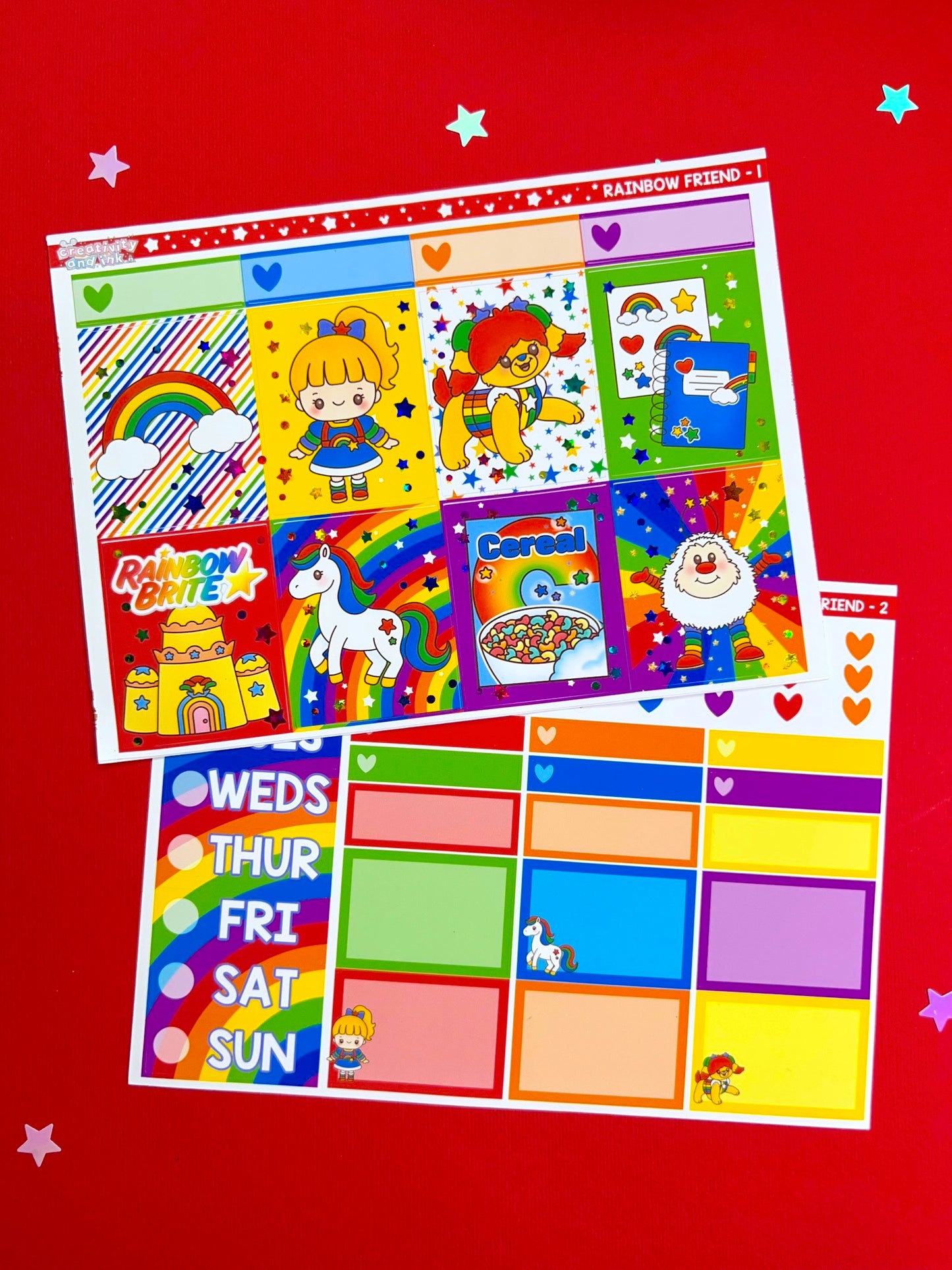 Rainbow Friends / RAINBOW FOIL (LIMITED) Foil Full Kit (1.5" BOXES)